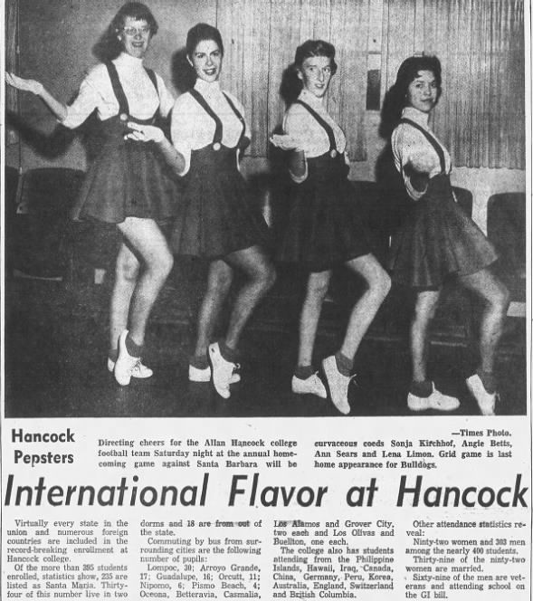 Clipping from Santa Maria Times